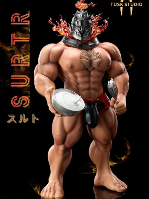Fire Man Surtr GK Resin Statue