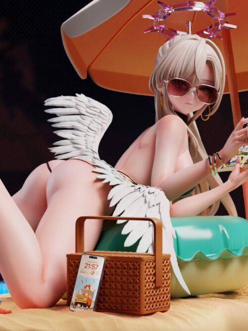 Swimsuit Nagisa GK Resin Statue