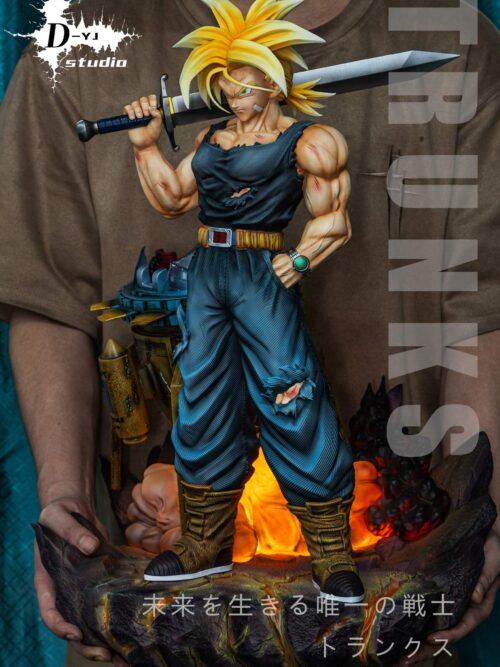 Sword Carrying Trunks GK Resin Statue