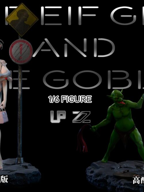 The Elf Girl and the Goblin GK Resin Statue