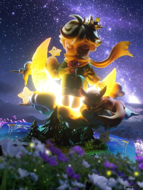 The Little Prince Little Prince GK Resin Statue