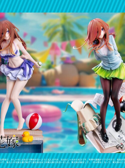 The Quintessential Quintuplets Miku Nakano GK Resin Statue