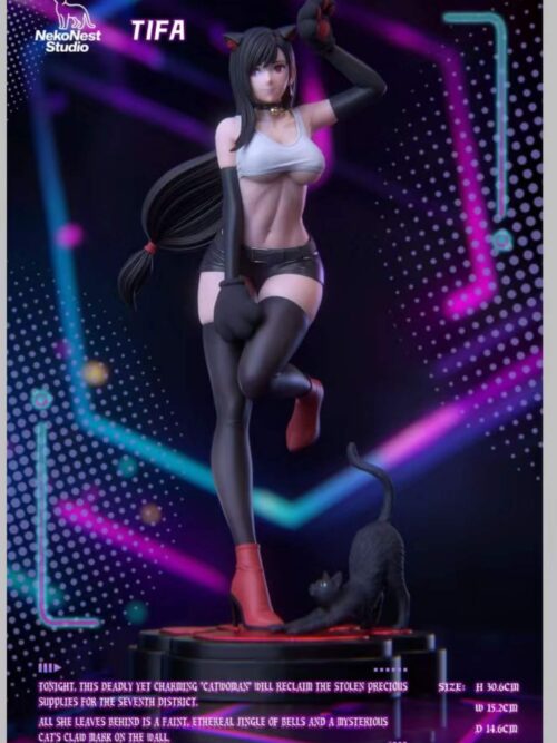 Tifa Catgirl GK Resin Statue