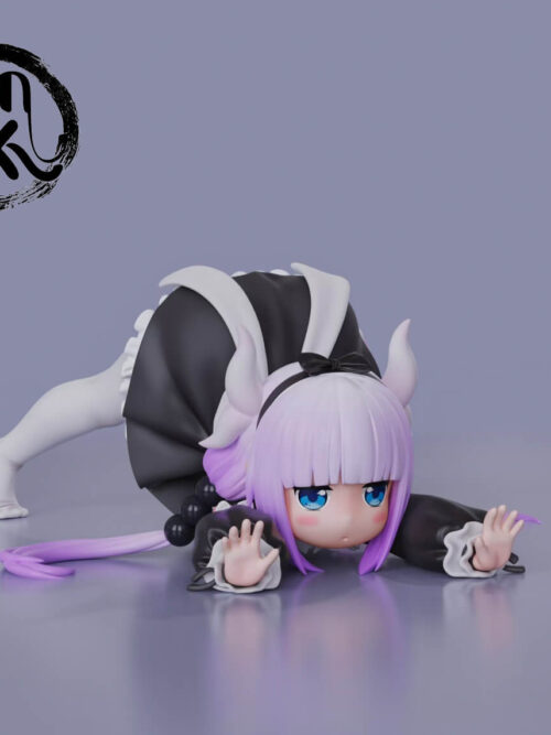 Tumbled Maid Kanna Kamui GK Resin Statue