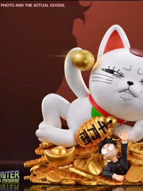 Turbo Granny Lucky Cat GK Resin Statue