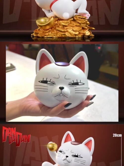 Turbo Granny Lucky Cat GK Resin Statue