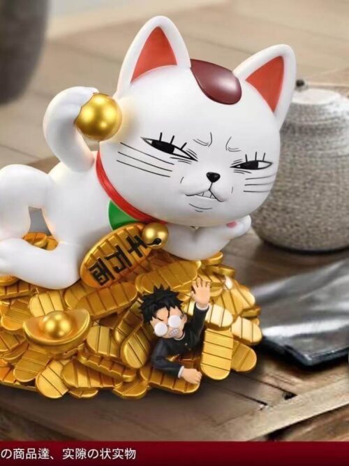 Turbo Granny Lucky Cat GK Resin Statue