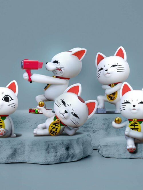 Turbo Granny Set GK Resin Statue