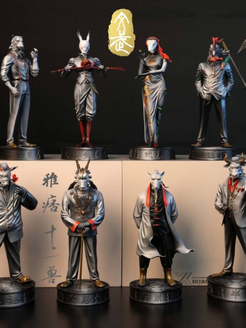 Twelve Chinese zodiac & Wash Edition GK Resin Statue