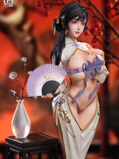 Uniform Series Part 3: Cheongsam Red Apricot GK Resin Statue