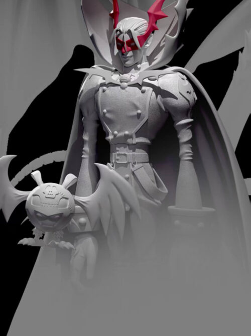 Vamdemon & Pico Devimon GK Resin Statue