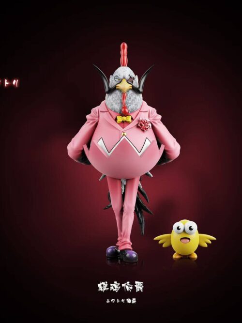 Whole Cake Island Baron Tamago / Viscount Hiyoko / Count Niwatori GK Resin Statue