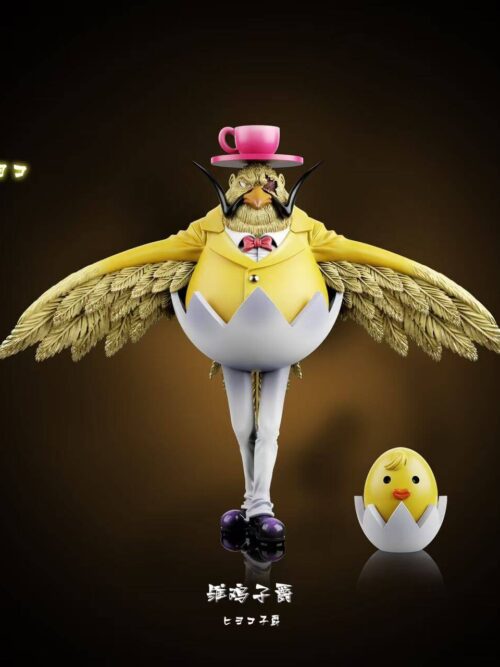 Whole Cake Island Baron Tamago / Viscount Hiyoko / Count Niwatori GK Resin Statue