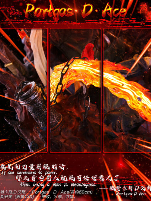Will of Fire Portcas D. Ace GK Resin Statue