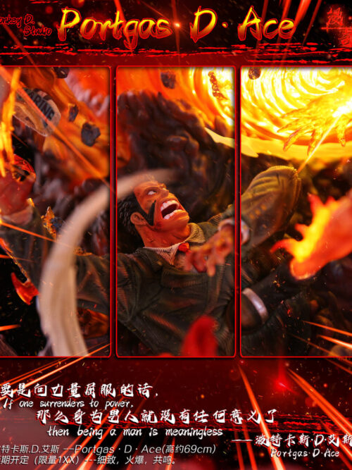 Will of Fire Portcas D. Ace GK Resin Statue