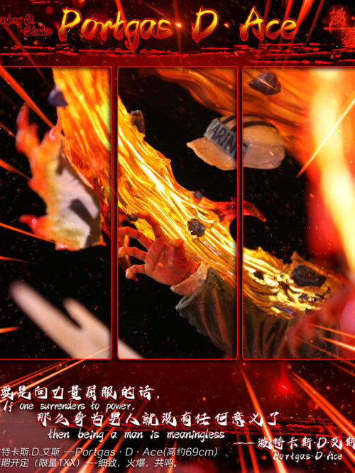 Will of Fire Portcas D. Ace GK Resin Statue