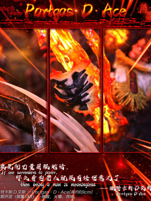 Will of Fire Portcas D. Ace GK Resin Statue
