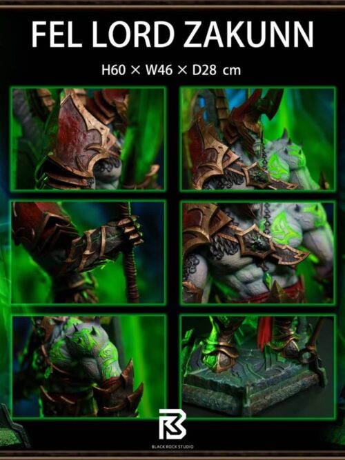 World of Warcraft Fel Lord Zakuun GK Resin Statue