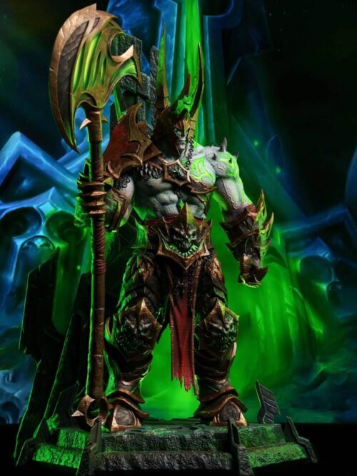 World of Warcraft Fel Lord Zakuun GK Resin Statue
