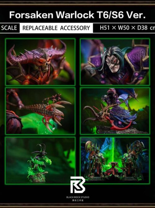 World of Warcraft Forsaken Warlock T6/S6 Ver. GK Resin Statue