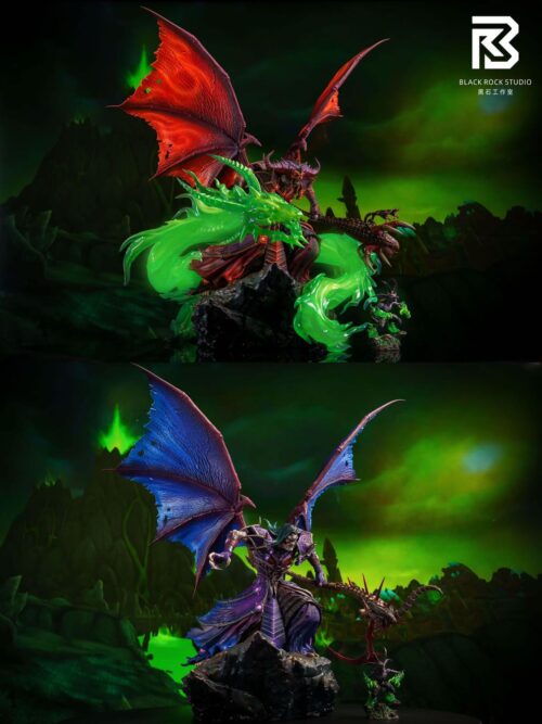 World of Warcraft Forsaken Warlock T6/S6 Ver. GK Resin Statue