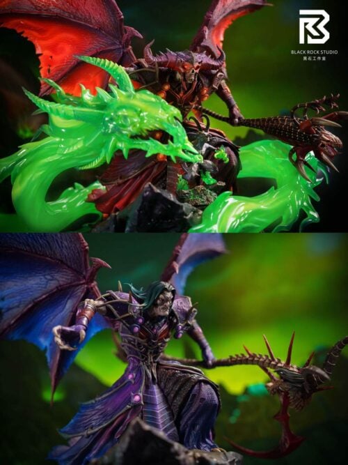 World of Warcraft Forsaken Warlock T6/S6 Ver. GK Resin Statue
