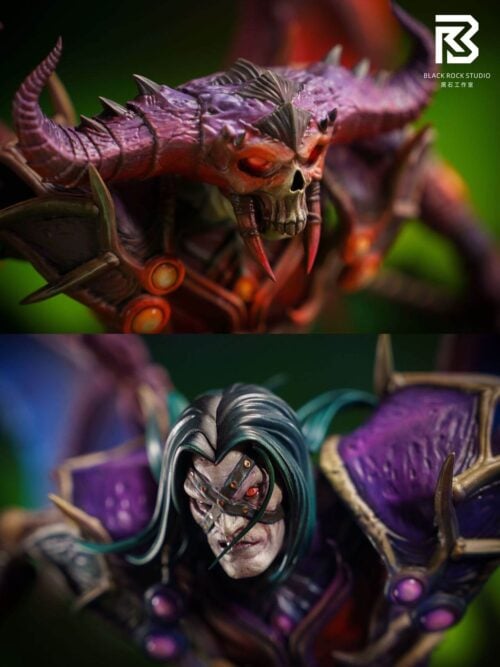 World of Warcraft Forsaken Warlock T6/S6 Ver. GK Resin Statue