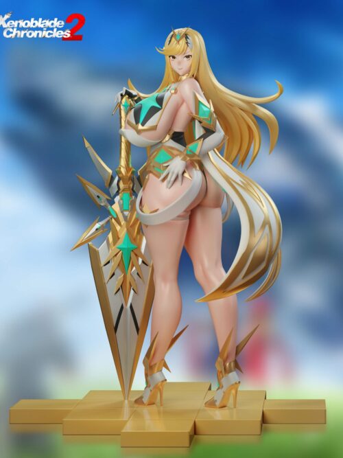 Xenoblade 2 Mythra & Pyra GK Resin Statue