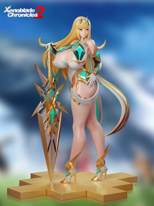 Xenoblade 2 Mythra & Pyra GK Resin Statue