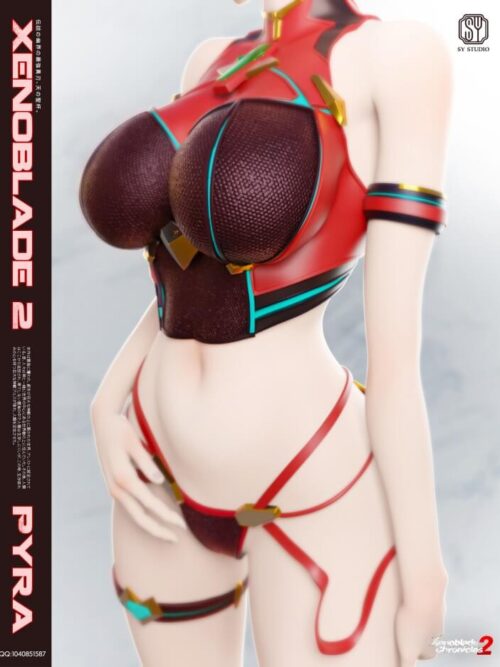 Xenoblade Chronicles Mythra & Pyra Resonance GK Resin Statue