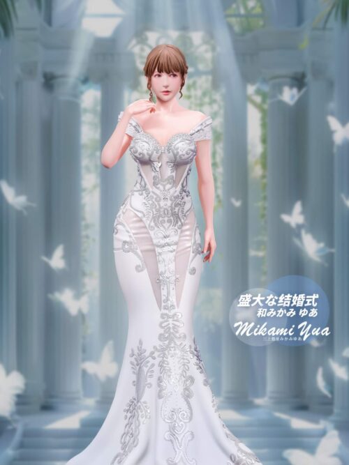 Yua Mikami Pure White Gratitude GK Resin Statue