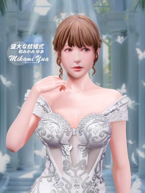Yua Mikami Pure White Gratitude GK Resin Statue