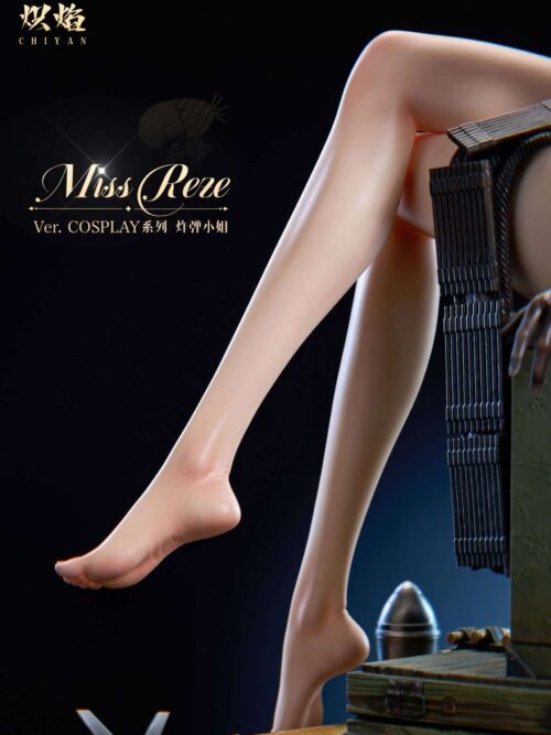 Reze Cosplay Miss Bomb GK Resin Statue