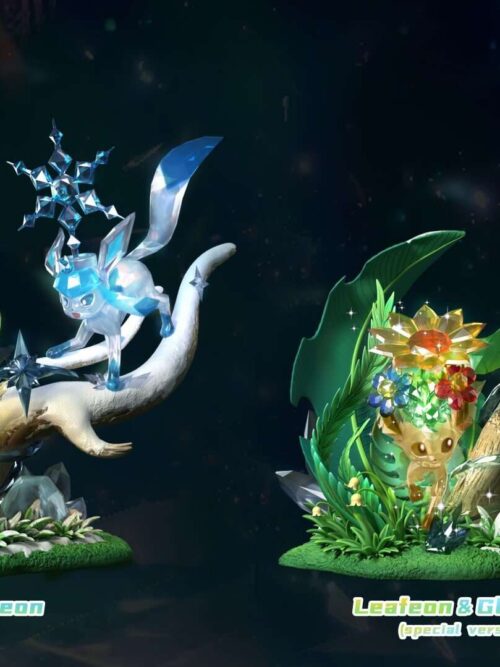 Terastal Forest of Eevee Frosted Blossom Dream GK Resin Statue
