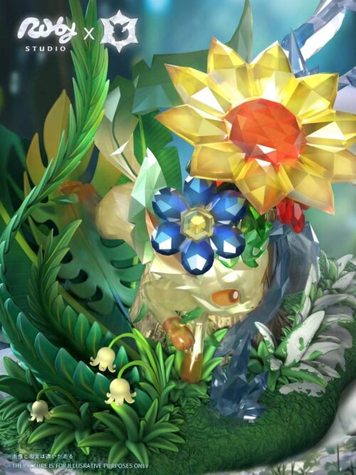 Terastal Forest of Eevee Frosted Blossom Dream GK Resin Statue