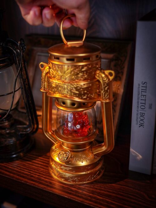 Calcifer in Kerosene Lantern GK Resin Statue