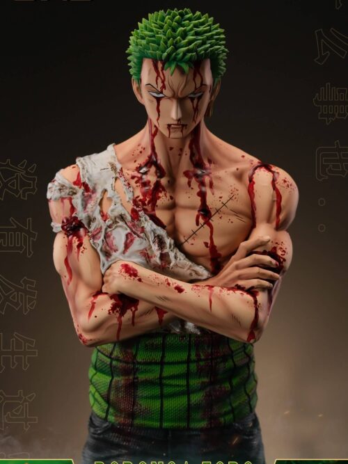 Roronoa Zoro Battle-Damaged GK Resin Statue