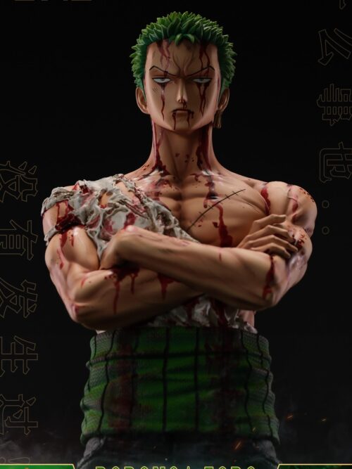 Roronoa Zoro Battle-Damaged GK Resin Statue