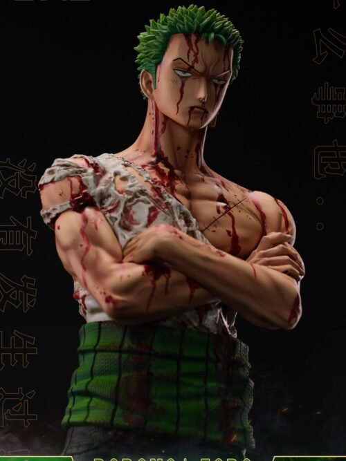 Roronoa Zoro Battle-Damaged GK Resin Statue