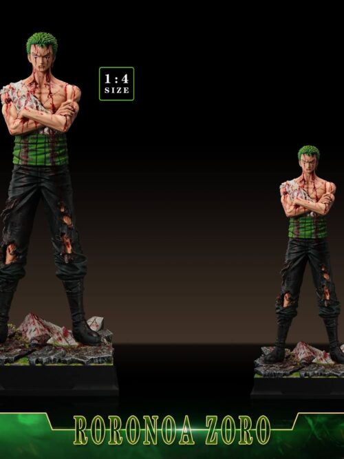 Roronoa Zoro Battle-Damaged GK Resin Statue