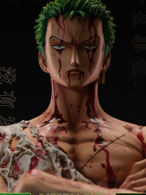 Roronoa Zoro Battle-Damaged GK Resin Statue