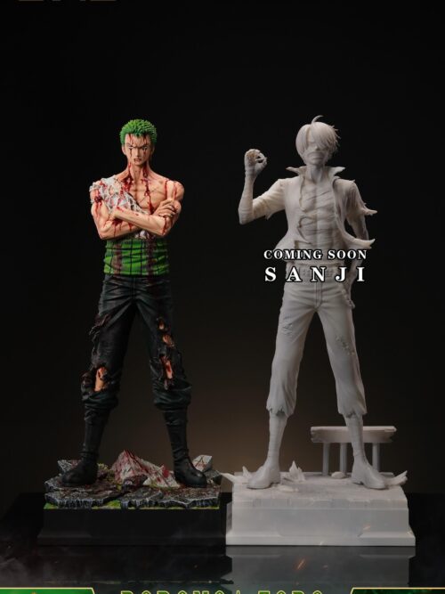 Roronoa Zoro Battle-Damaged GK Resin Statue