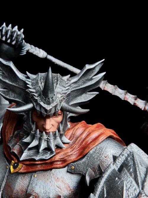 Fire-Dragon Knight Grunbeld GK Resin Statue