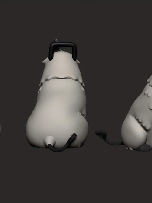 Anya Cosplay Chainsaw Man GK Resin Statue