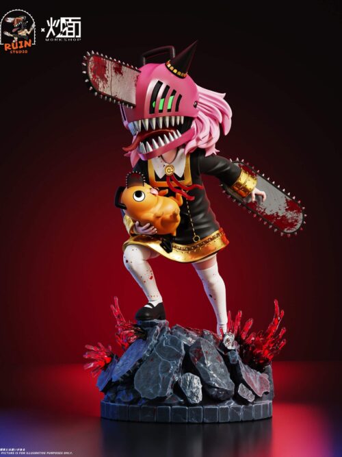 Anya Cosplay Chainsaw Man GK Resin Statue