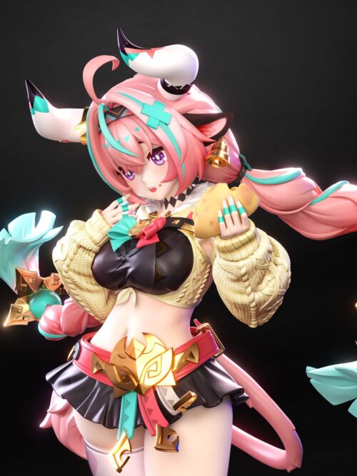 Varesa Burger Fantasy GK Resin Statue