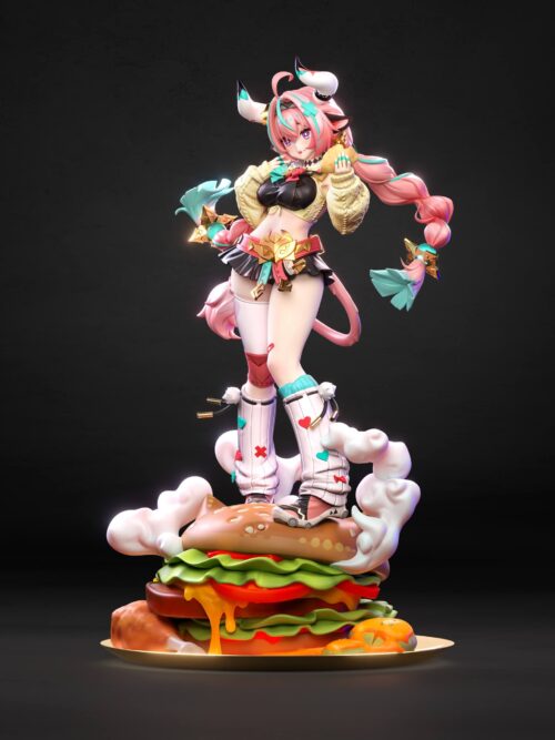 Varesa Burger Fantasy GK Resin Statue