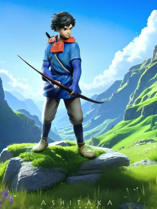 Hayao Miyazaki Princess Mononoke GK Resin Statue