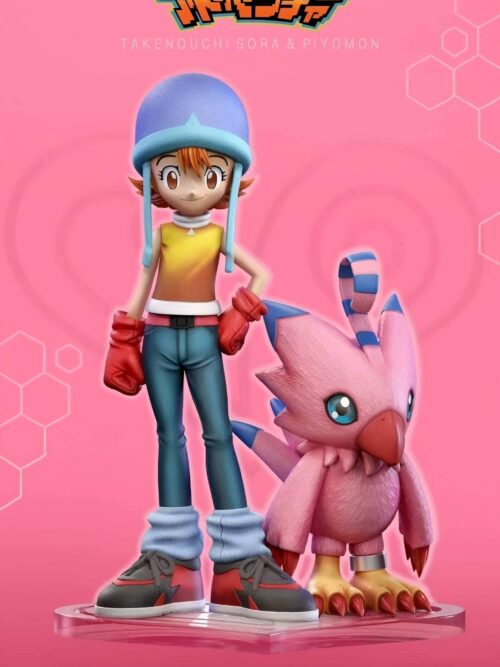 Takenouchi Sora And Piyomon GK Resin Statue