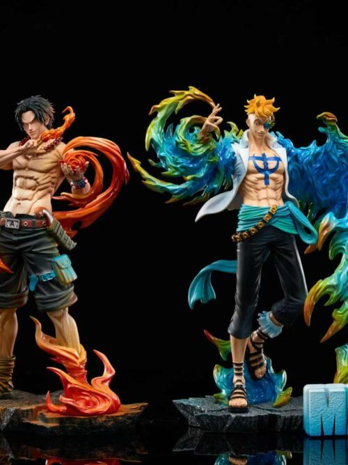 Whitebeard Pirates Resonance Series #2 Fire Fist Ace GK Resin Statue